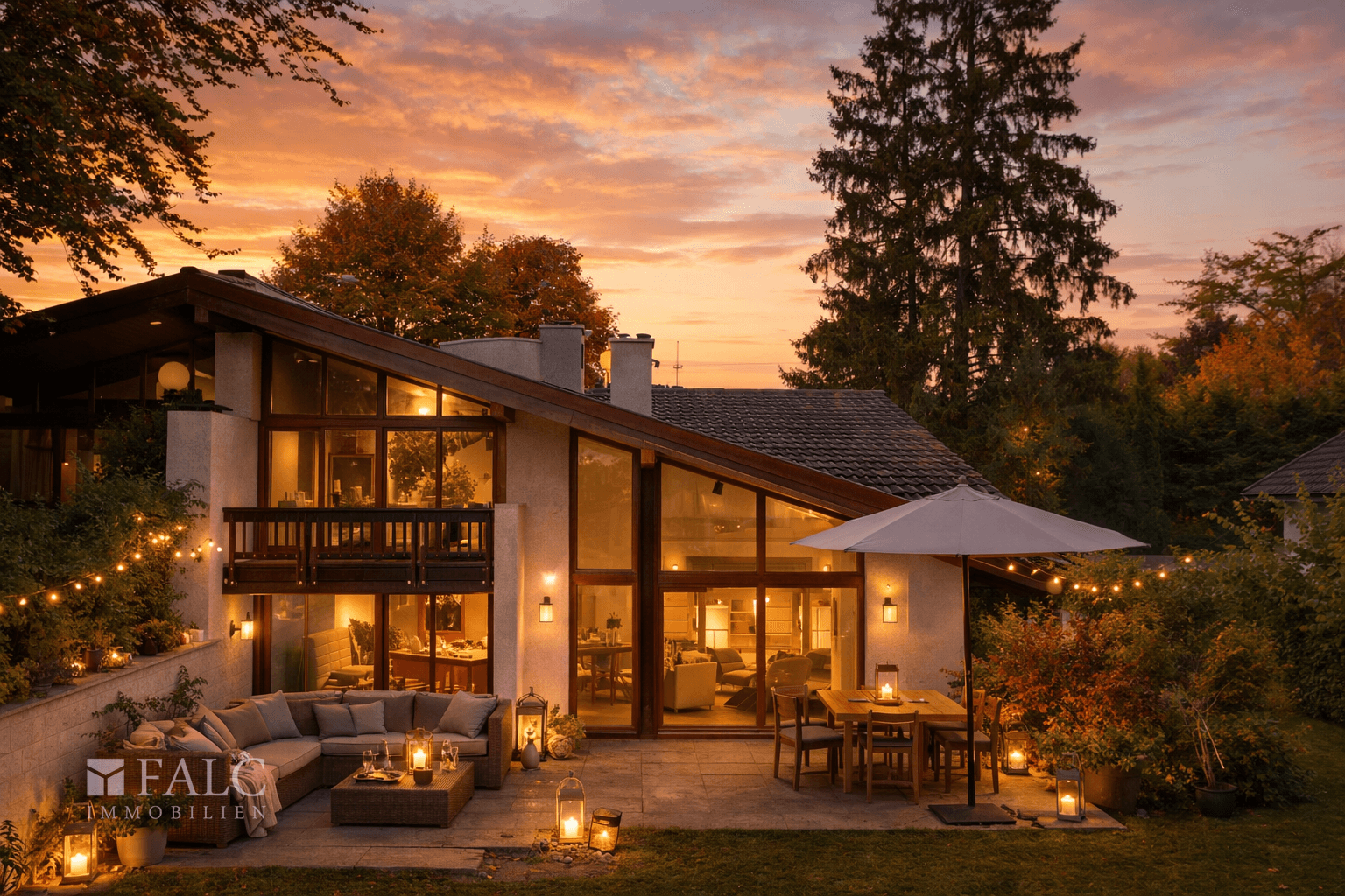 Einrichtungsbeispiel Terrasse